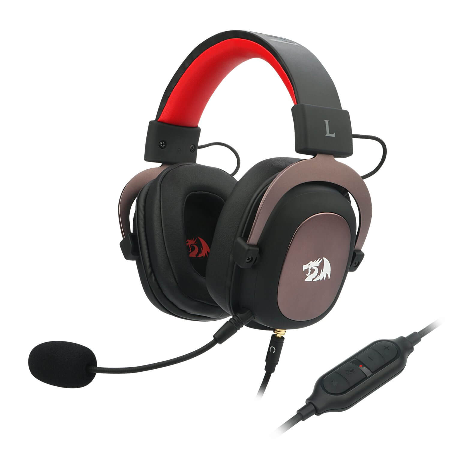 Redragon H510-1 Zeus 2 Wired Gaming Headset - 7.1 Surround Sound - Memory Foam Ear Pads - 53MM Drivers - Detachable Microphone - Multi-Platforms Headphone - Works with PC, PS4/3 & Xbox One/Series X, NS Redragon H510-1 Zeus 2 Wired Gaming Headset - 7.1 Surround Sound - Memory Foam Ear Pads - 53MM Drivers - Detachable Microphone - Multi-Platforms Headphone - Works with PC, PS4/3 & Xbox One/Series X, NS